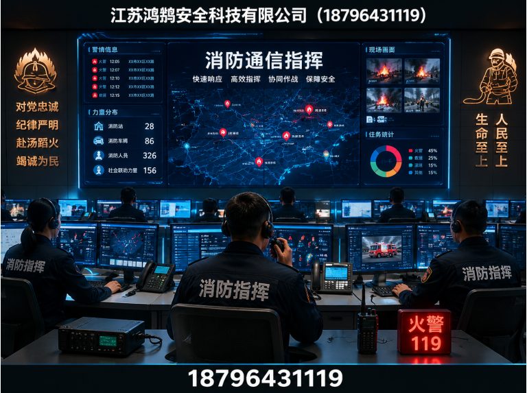 泰州智慧消防系统展示图